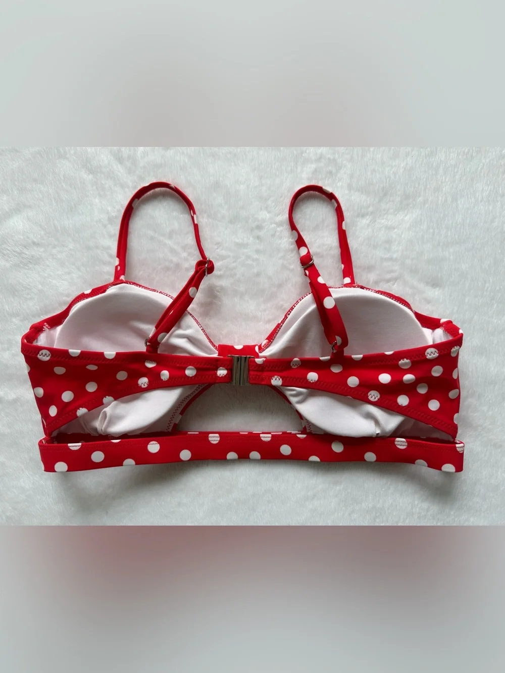 Polka Dot Bikini Top